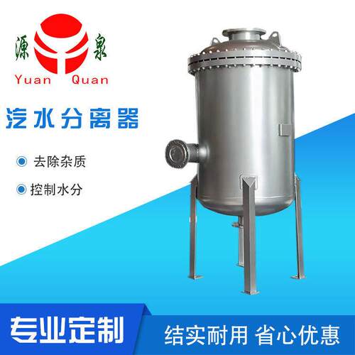源泉专业定制汽水分离器油气汽夜分离器除污器扩容降压