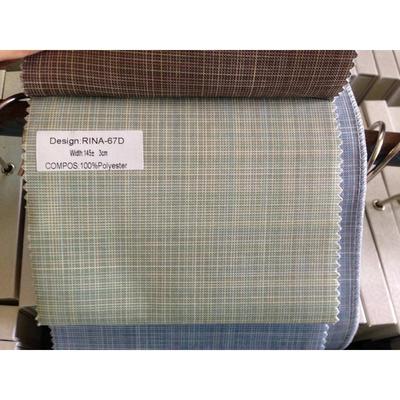 志达纺织时尚起绒布彩色细格纹印花装饰布料RINA-D