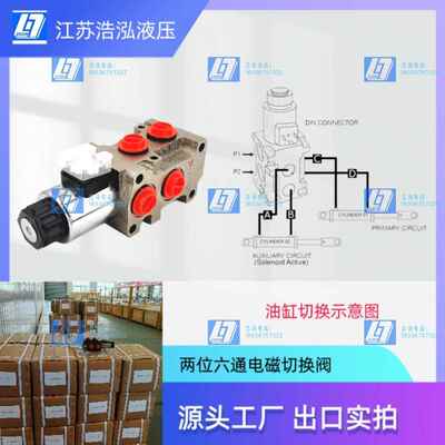 两位六通电磁切换阀夹木器卷扬机微挖改装SVV06、MOP、KVH、HSV