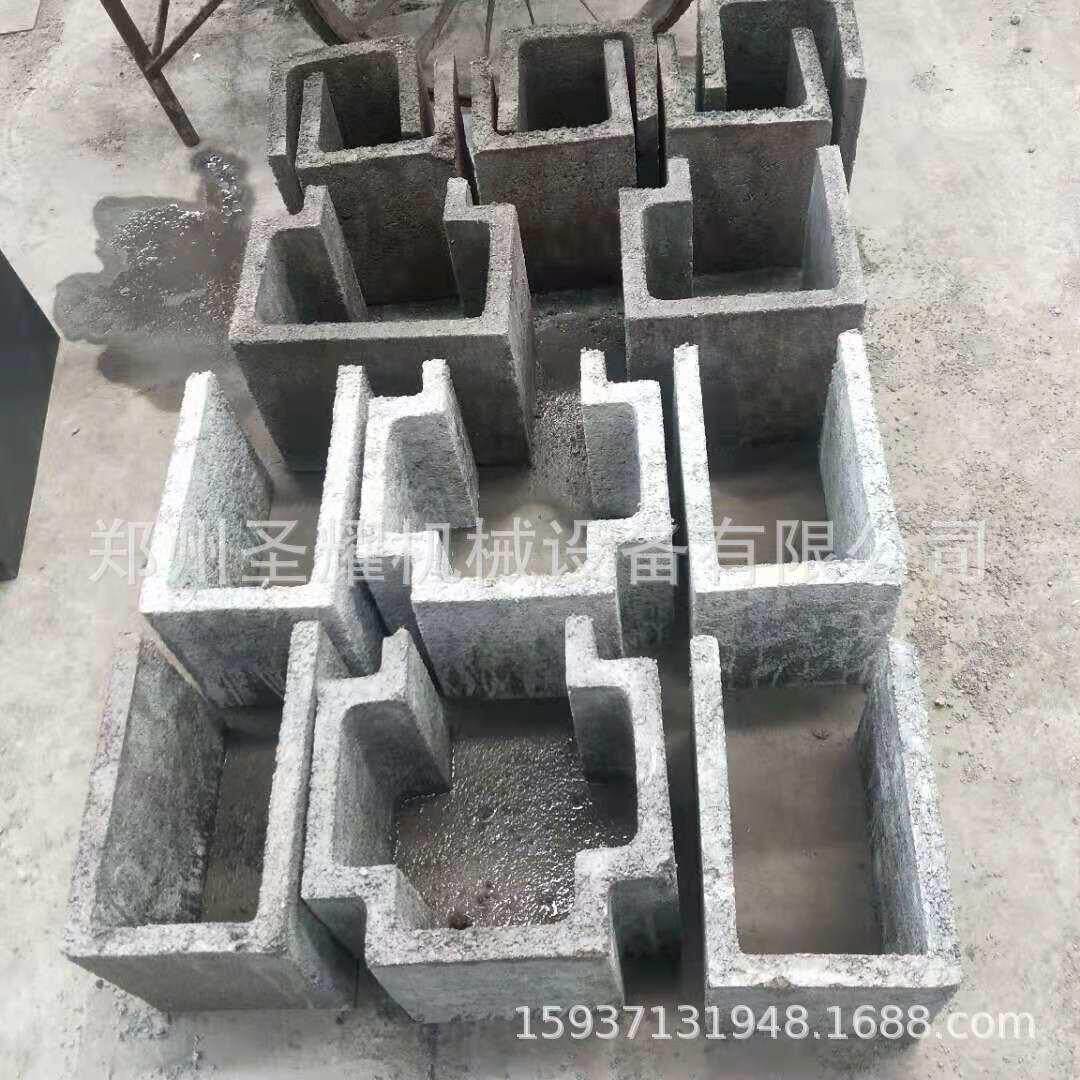 行走式二次结构水泥构造柱制砖机免支模板抱框柱膜壳构造柱成型机