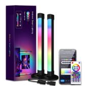 新款 RGB幻彩电视背景音乐拾音灯电脑桌面床头氛围律动幻彩灯