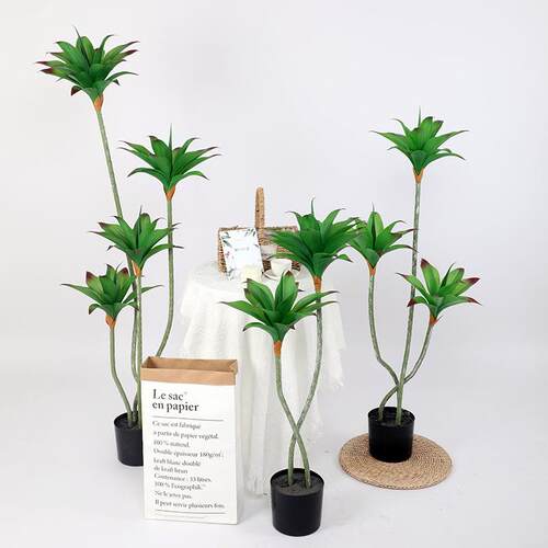北欧室内大型仿真绿植睡莲假植物盆栽客厅落地橱窗造景装饰摆件树