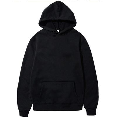 Men's Hoodies Pullover Classic Black Hoodie for Men Cas