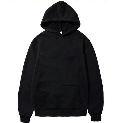 Men's Hoodies Pullover Classic Black Hoodie for Men Cas