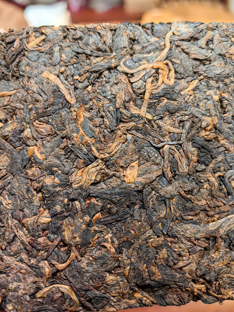2007年古樹普洱熟茶老茶頭磚250g特級陳茶高貨茶 普洱茶 BUASHOP普洱老茶