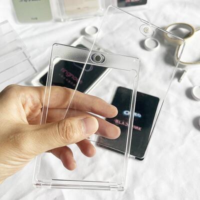 RINGNOTE 3寸磁吸卡砖高清超透明韩娱专辑小卡拍立得收纳咕卡砖块