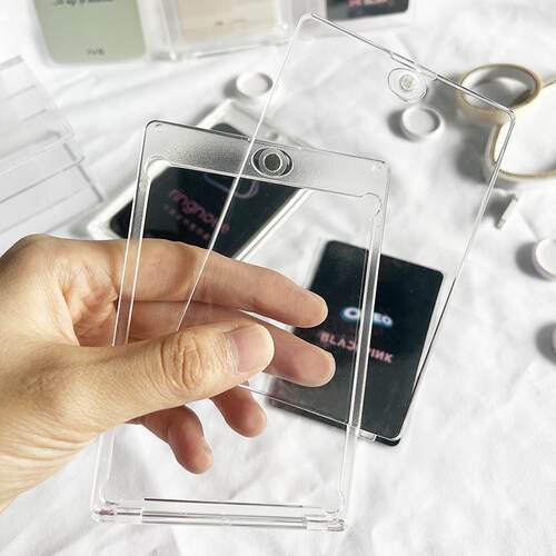 RINGNOTE 3寸磁吸卡砖高清超透明韩娱专辑小卡拍立得收纳咕卡砖块