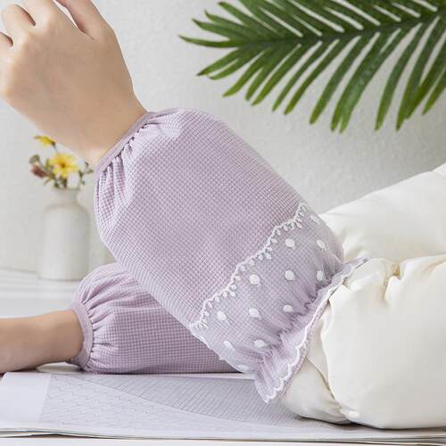 通袖家用办公室宽松袖套女上班耐脏加长袖套棉套防污洗衣服时尚