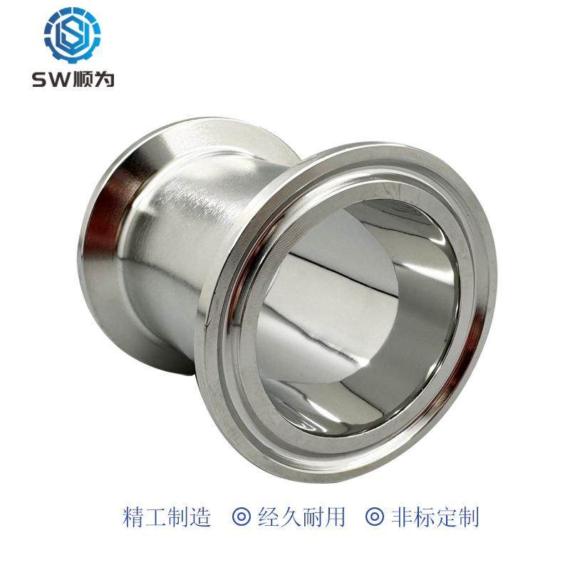 顺卫装生EP级不锈钢36UKGL快直1管电解为抛光高洁净耐腐蚀卡盘接