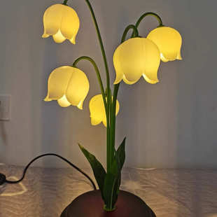 乌云见SHINE&铃兰花台灯卧室床头柜氛围灯夜灯结婚生日情人节