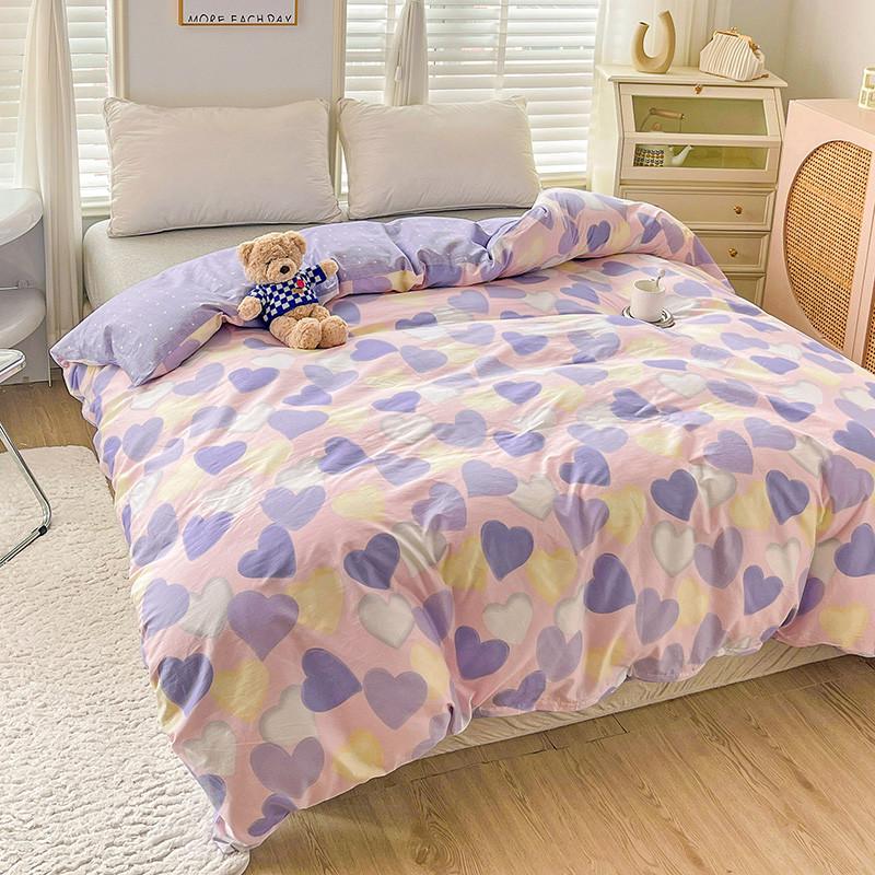 纯棉被套单件单人1.5x2.0米全棉家用四季通用双人薄款200x230简约