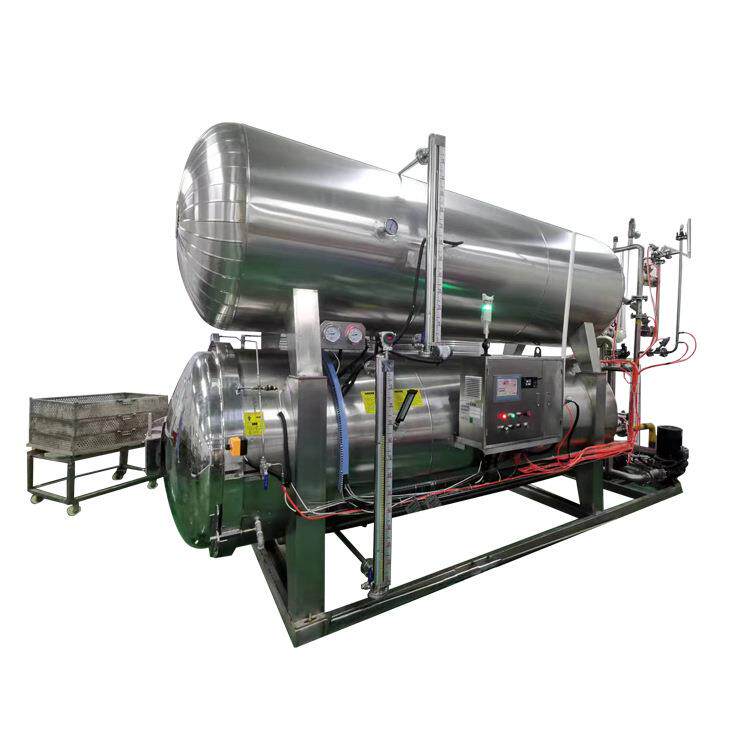 米线杀菌锅海鲜杀菌釜规格玻璃瓶装牛肉酱高温灭菌设备上门安装教