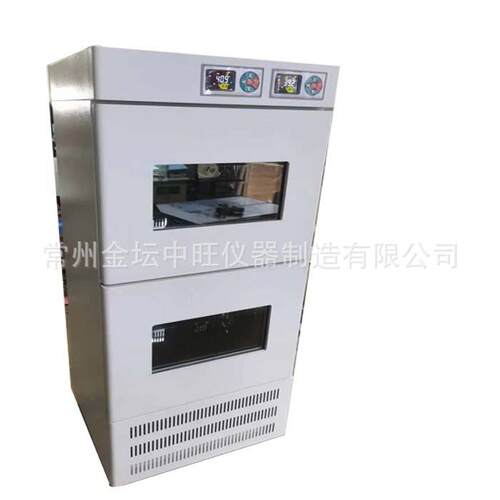 液晶屏双层组合生化培养箱堆叠式恒温恒湿人工气候箱价格