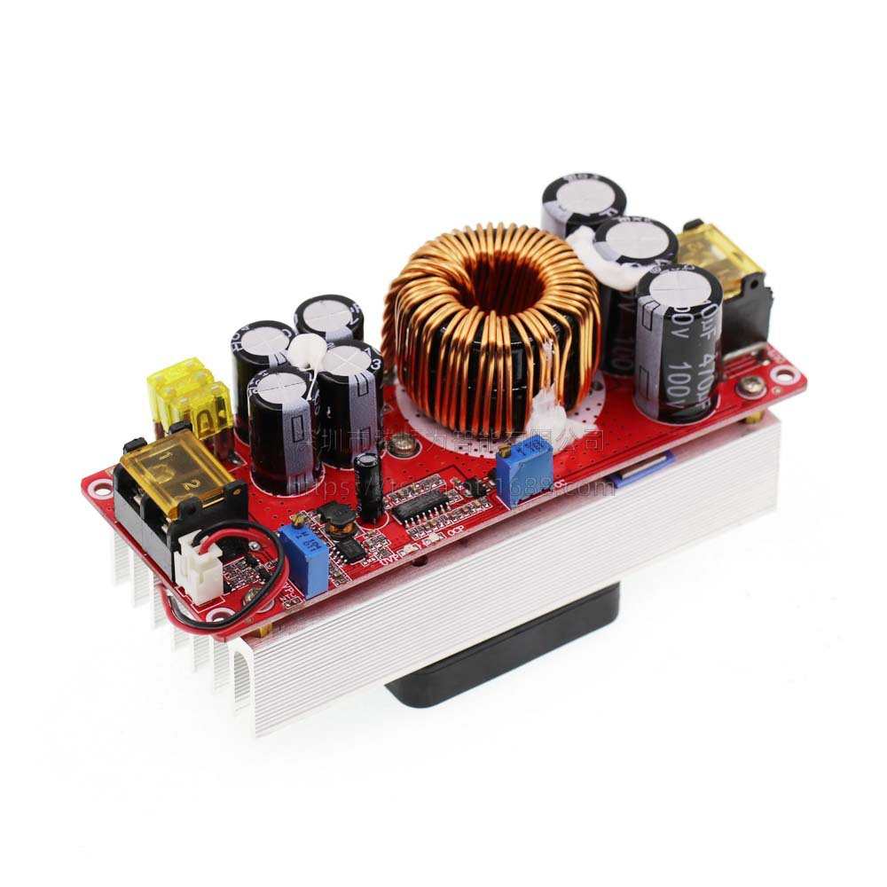 1500W 升级1800W DC-DC升压恒压恒流可调电源模块12-60V升12-90V