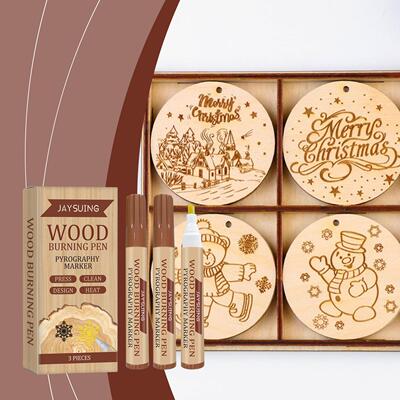 Jaysuing Wood Burning Pen for Artistic Woodworking, Wood Mar