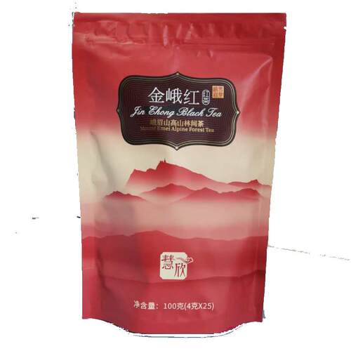 峨眉雪芽 金峨红慧欣100g 四川工夫红茶 峨眉高山茶叶 红茶