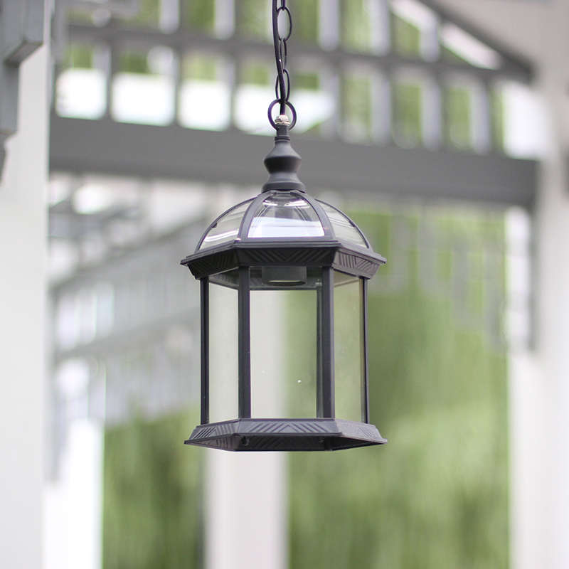 户外吊灯防水庭院凉亭阳光房走廊新中式花园别墅大门口过道葡萄架