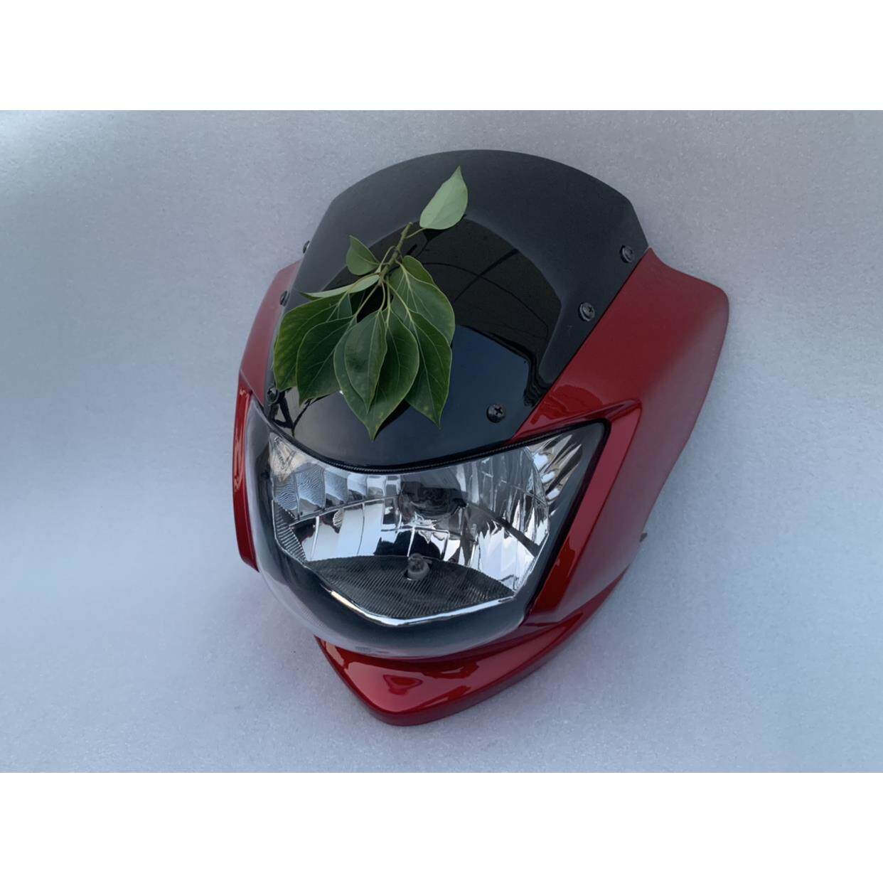 适用于轻骑锐爽摩托车配件 EN150-3导流罩3F大灯总成 前大灯