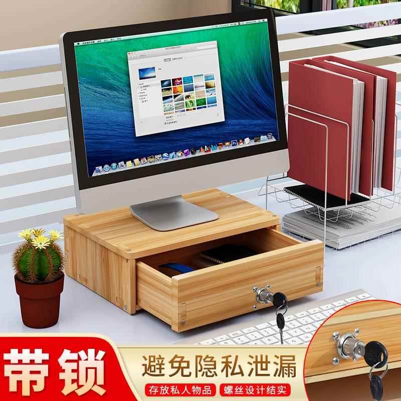 收银钱箱收钱盒子抽屉式格子木制商用带锁防盗现金收纳盒放钱箱