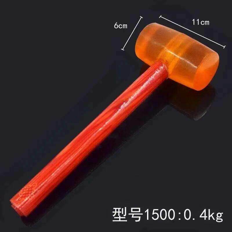 锤小榔头铁锤手按摩大铁锤全身敲打捶锤背橡胶锤橡皮锤子塑料小皮