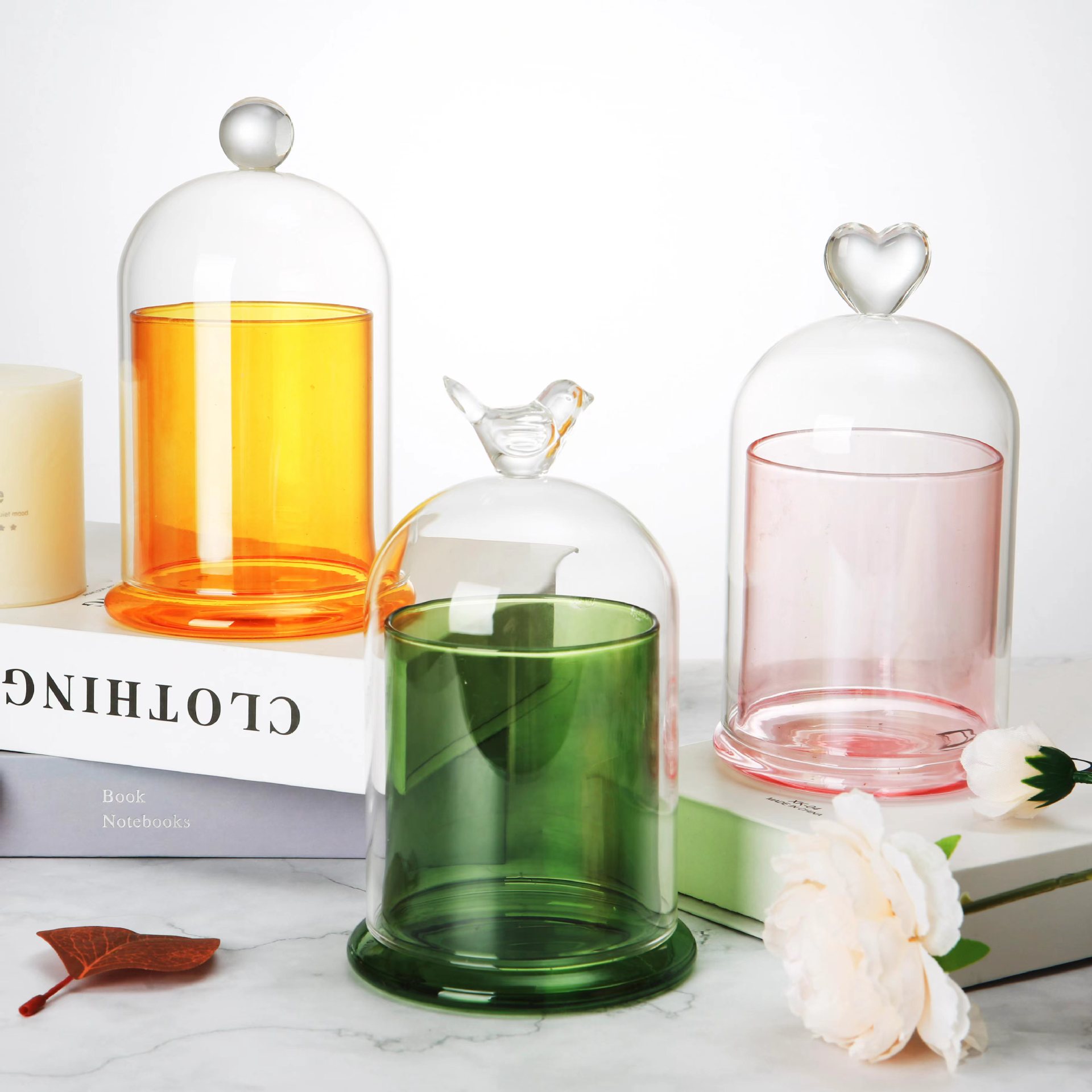 玻璃罩玻璃罩水晶石批发装饰摆件