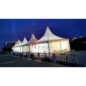 苏州厂家供应欧式 户外尖顶广告篷房 尖顶篷房铝合金四角尖顶篷房