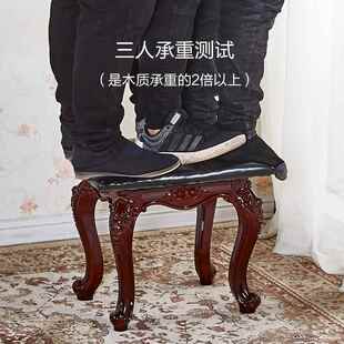 古筝RPB梳钢琴单凳人欧式妆方台凳子美式化妆椅中式古典家用小凳