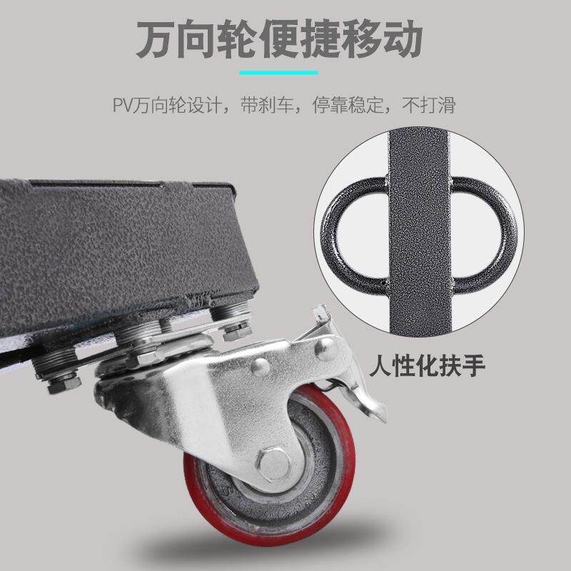 多功能加固带轮500KG磅秤工业商用电子秤货物称重1000斤加厚台秤
