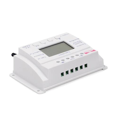 太阳能控制器 20A 12/24V MPPT LCD智能自动识别充放电路灯
