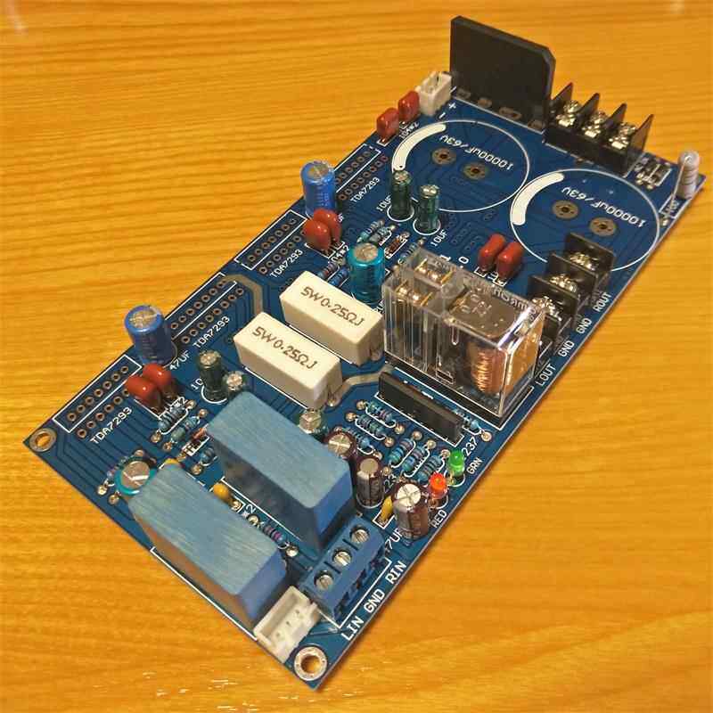 TDA7293发烧功放板2并联4核心HIFI双声道散件DIY套件超1969LM3886