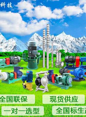 FSB氟合金塑料化泵耐酸碱耐腐蚀抽酸泵头高分子程塑料离心泵
