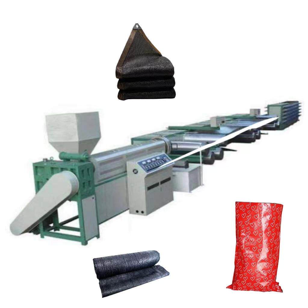 厂家生产pppe扁丝拉丝机立式塑料自动拉丝机