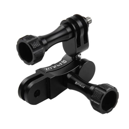 PULUZ胖牛 DJI Osmo Action配件 魔术手万向接头 金属转接头