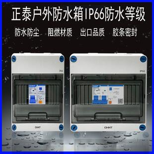 5防水配电箱户外8回路防雨空开盒 正泰IP66户外防水箱NEX5系列HT