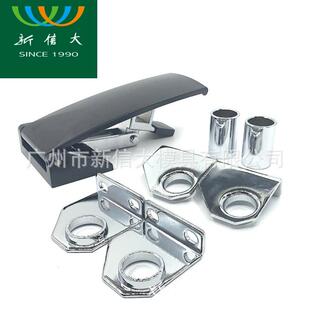 防爆门扣大型工业烤箱试验箱门锁凸门双开门把手杠杆锁拉手锁