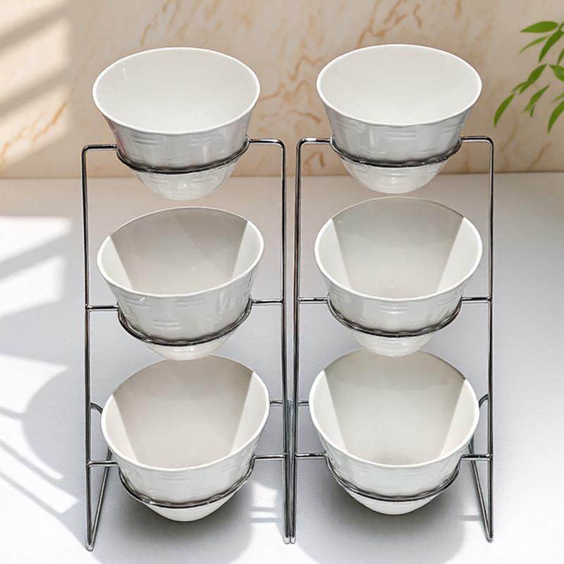 小菜展示盒咸菜碗酒店自助早餐器皿小料台架子火锅调料架商用容器