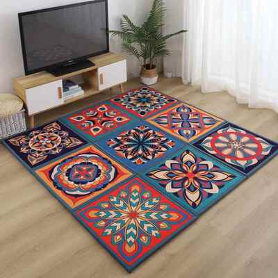 正品婴儿拼接爬厅行xpe泡垫沫垫儿童加地厚宝宝防摔垫床边地毯客