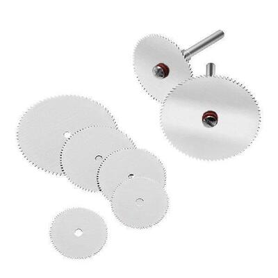 6pcs 16/18/22/25/32mm Stainless Steel Mini Circular Saw