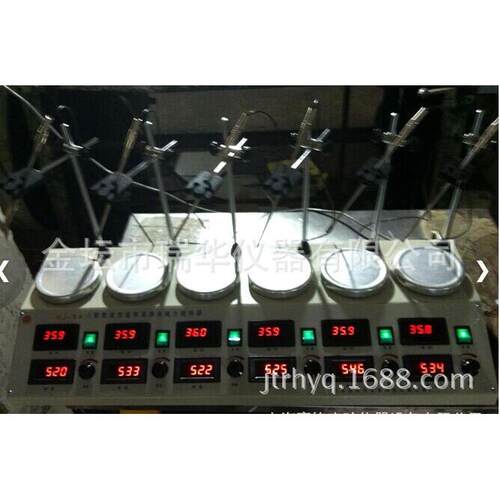 HJ-6A双数显磁力加热搅拌器