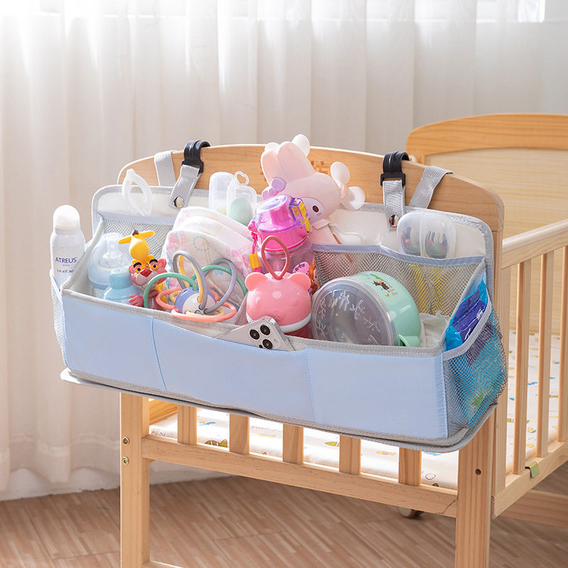 新生儿婴儿床挂收纳袋床头挂袋床边围栏挂篮置物架宿舍床挂收纳盒,居家布艺,挂袋,淘宝优惠券,粉丝福利购,淘宝优惠卷