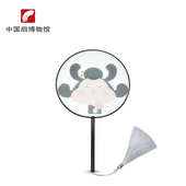 华风西尚团扇古风直柄圆扇子流苏汉服搭配中国 中国扇博物馆