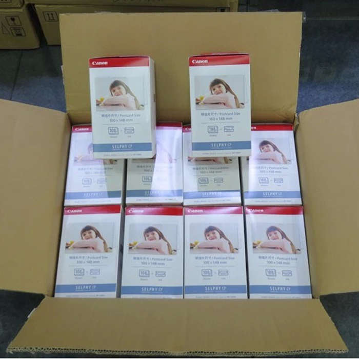 佳能RP1080V RP108相纸 CP910相纸6寸4R热升华打印 kp108in升级款