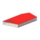 铝合金婚庆篷房户外酒席喜棚农村婚宴帐篷可移动婚礼组装 大棚搭建