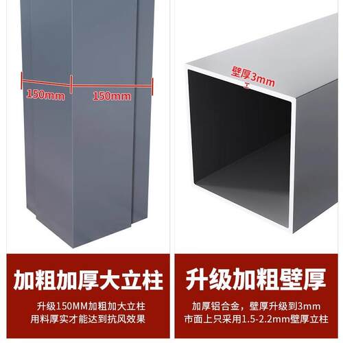 铝合金百凉叶亭现代别庭院凉亭花园560墅院子铝艺动遮阳棚户电外