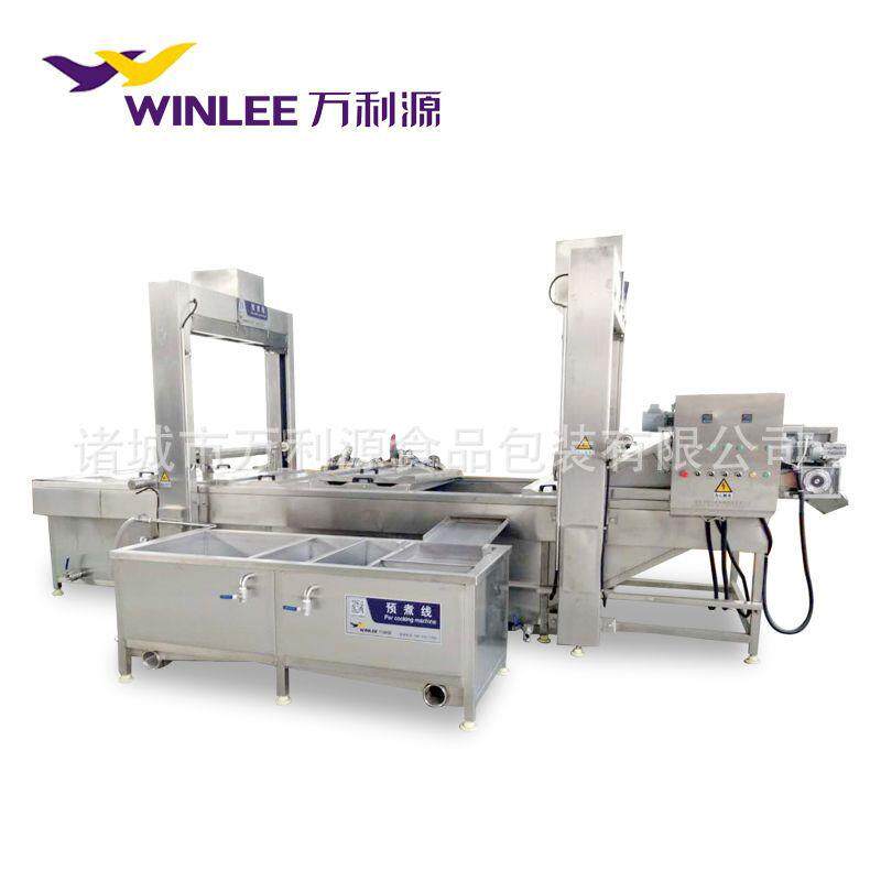 全自动蒸气肉类蒸煮设备不锈钢材质肉制品预煮机卤猪蹄预煮设备