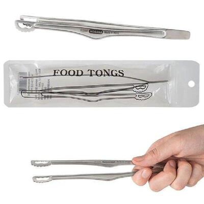 Toast Steak Food Tongs Stainless Steel Barbecue