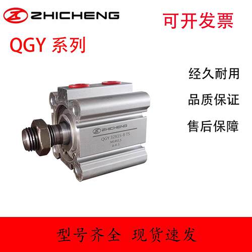 志成QGY薄型气缸12/16/20/25/32/40/50/63/80/100/125X5X10X100