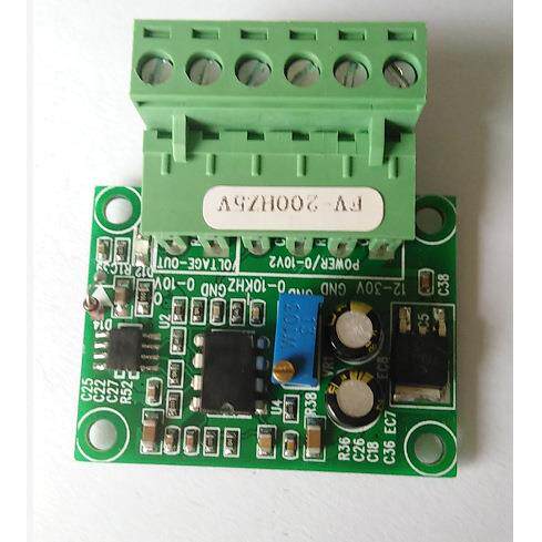 FV-200hz5V F/V转换频率转换0-10V/5V电压数字转模拟量变频器模块