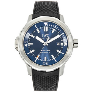 公价43500 万国海洋时计系列自动机械男表IW329005蓝盘 9.8新