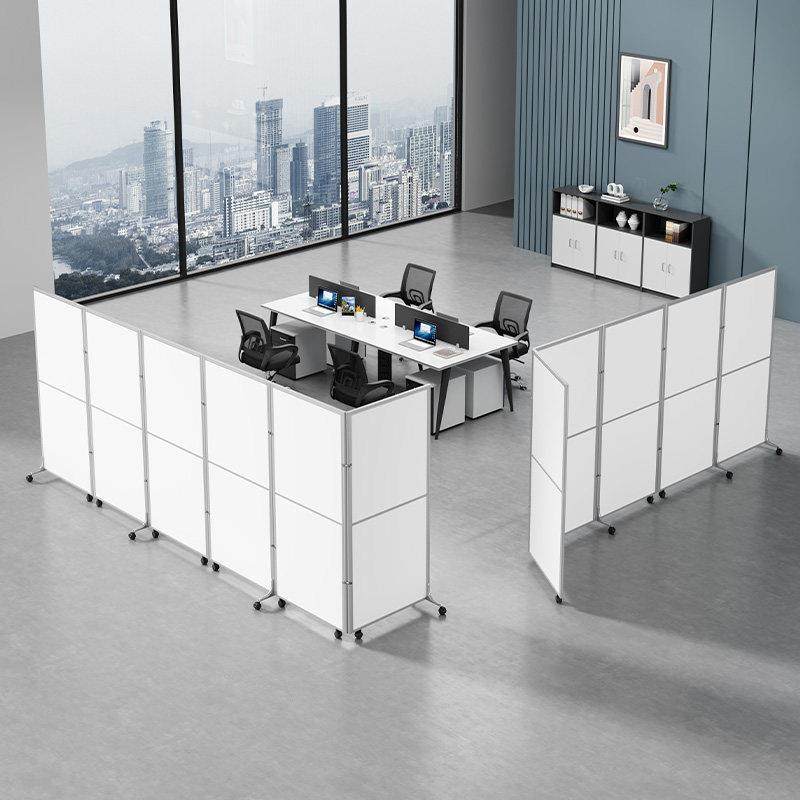 移动屏风带轮折叠工厂车间活动推拉隔断墙厂库办公室桌面屏风挡板,商业/办公家具,其它,淘宝优惠券,粉丝福利购,淘宝优惠卷